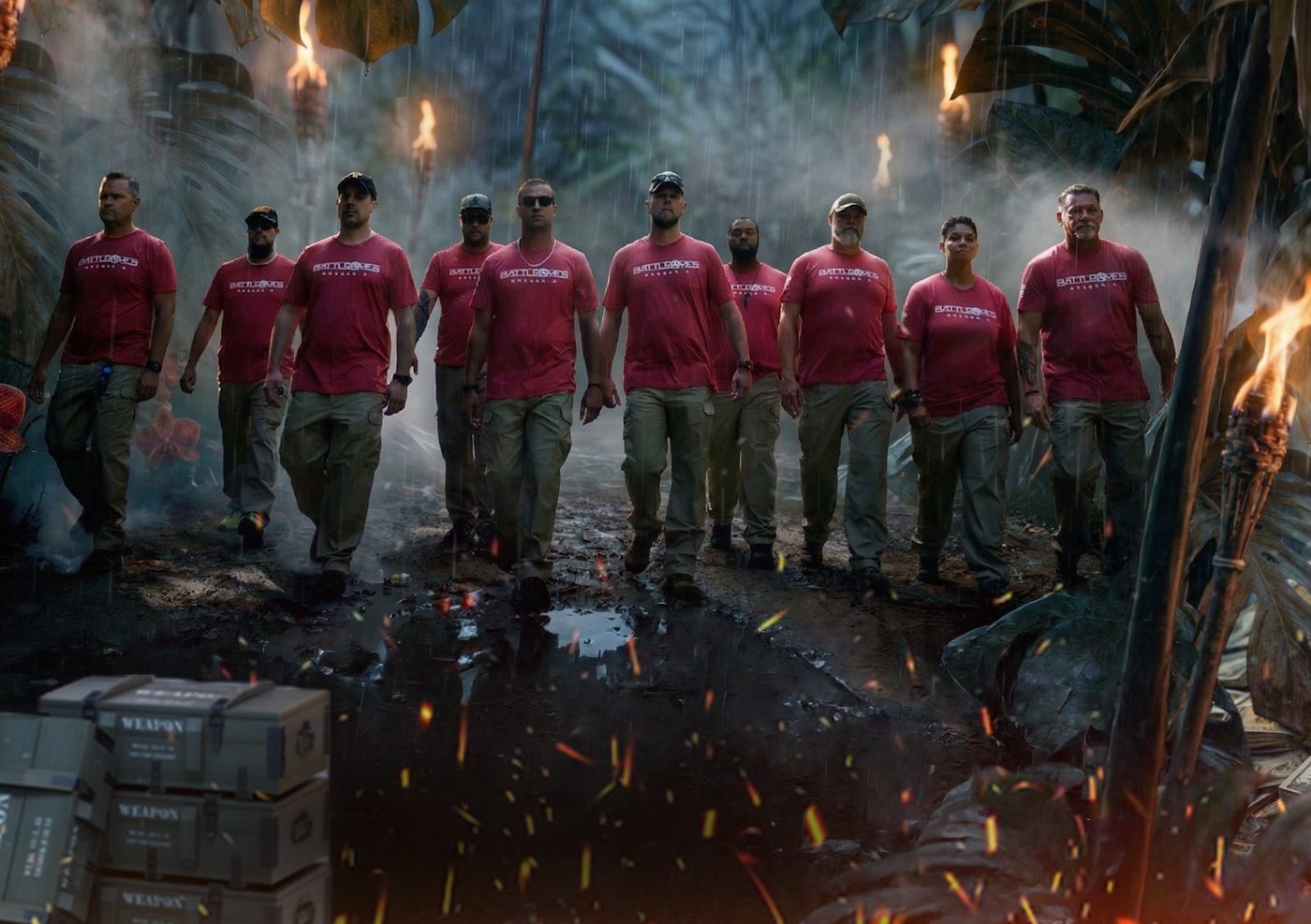 The BattlBox community, gear out in the field
